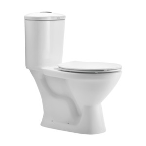 Cera Calibre S Trap 660x360x760 Snow White One Piece Water Closet with premium seat cover and twin flush