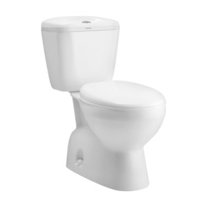 Cera Calvina Set S Trap 90mm 655x400x760 Snow White Two Piece Water Closet with S1062112 Cistern, B1520132 Soft close seat cover