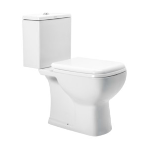 Cera Candid Set 700x360x765 Snow White Two Piece Water Closet with S1060113 Cistern, B1520167 Campbell slim soft close seat cover and B1810107 Twin flush fittings