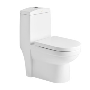 Cera Christina S Trap 705x370x770 Snow White One Piece Water Closet with Soft close seat cover and twin swirl flush