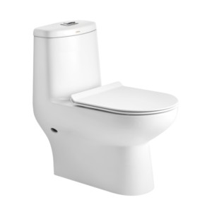 Cera Citrus S Trap 655x370x730 Snow White One Piece Water Closet with Duroplast slim seat cover and twin flush