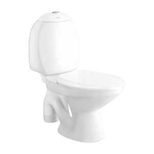 Cera Clair Set P Trap 665x390x810 Snow White Two Piece EWCs with S1060102 Cistern, B1510108 Clair seat cover, B1810103 Twin flush fittings