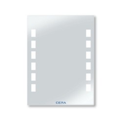 Cera Light Mirror 800x600mm with Frost Free Technology