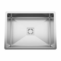 Cera Jason 610x455mm Satin Handmade single bowl sink 304 grade stainless Steel