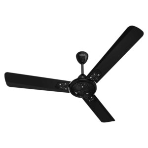 Havells Antilia 1200mm Metallic Black Chrome Decorative Ceiling Fan