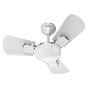 Havells Enticer 600mm Pearl White Chrome Decorative Ceiling Fan