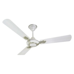 Havells Leganza 3 blade 1200mm Pearl White-Silver Decorative Ceiling Fan