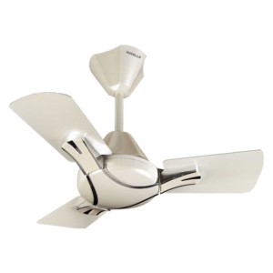 Havells Nicola 600mm Pearl White Silver Decorative Ceiling Fan