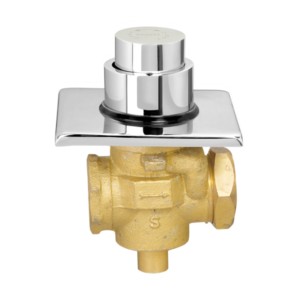 Cera Flush valve concealed push type single flush 32mm Square