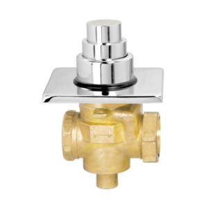Cera Flush valve concealed push type dual flush 32mm Square