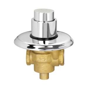 Cera Flush valve concealed push type single flush 25mm Square