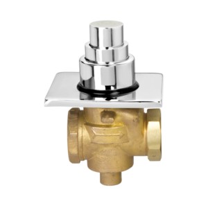Cera Flush valve concealed push type dual flush 40mm Square