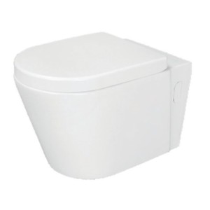 Somany Cielo 360x560x360mm Wall Hung Water Closet With UF Seat Cover