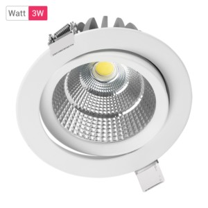 Havells Crysta Cob Swivel 3W LED 4000K Down Light