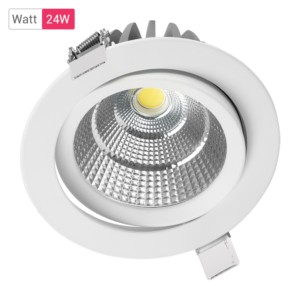 Havells Crysta Cob Swivel 24W LED 4000K Down Light