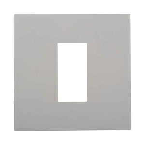 Legrand Arteor White cover plates 1 module square with frame