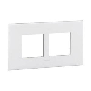 Legrand Arteor White cover plates 4 module square with frame