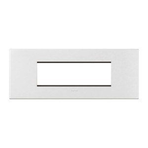 Legrand Arteor White cover plates 6 module square with frame