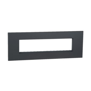 Legrand Arteor Graphite cover plates 8 module square with frame