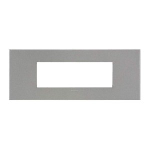 Legrand Arteor Magnesium cover plates 6 module square with frame