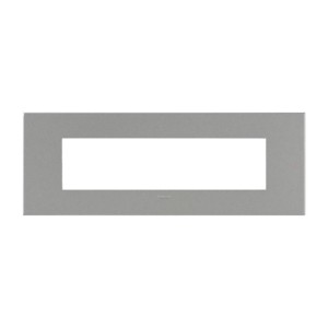 Legrand Arteor Magnesium cover plates 8 module square with frame