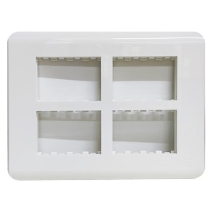 Larsen & Toubro Oris 16 Module grid frame + Cover