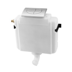 Cera Cache Top 415 x 145 x 385 Concealed cistern without knob and frame