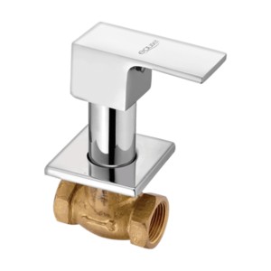 Eauset Brenta Pro Concealed Stop Cock 20mm With Wall Flange