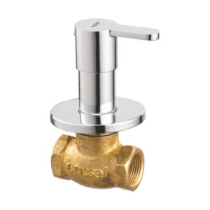 Eauset Rio Concealed Stop Cock 15mm with Wall Flange