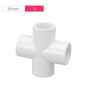 Finolex ASTM Cross Tee 20mm 0.75inch SCH80