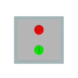 Goldmedal Curve 20A Motor Starter Switch 2M Metallic Grey