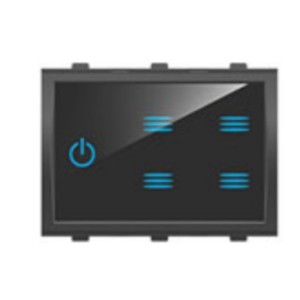 Goldmedal Curve i - Touch 4 Switch with Master Metallic Grey