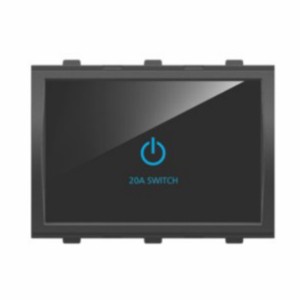 Goldmedal Curve i - Touch 20A Switch 2M Metallic Grey