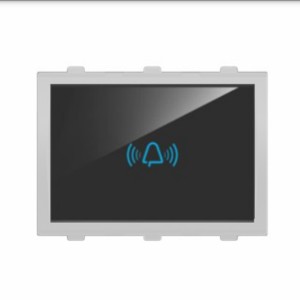 Goldmedal Curve i - Touch Bell Push Switch 3M White