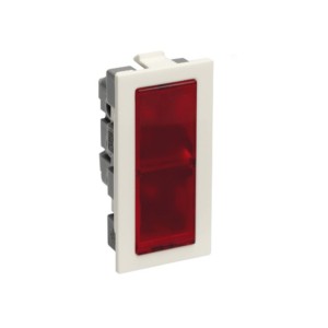 Goldmedal Curve Indicator with LED  & Red Diffuser 1M White