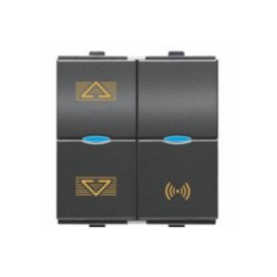 Goldmedal Curve RF Touch Dimmer Metallic Grey