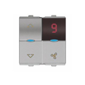 Goldmedal Curve RF Touch Fan Regulator White