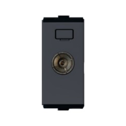 Larsen & Toubro Englaze Data Sockets TV Socket 1M Mountain Grey