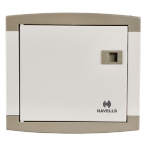 Havells SP&N 4way Pearl Ivory Double Door Distribution Board