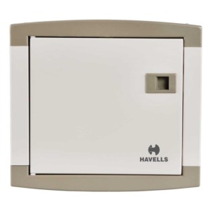 Havells SP&N 12way Pearl Ivory Double Door Distribution Board