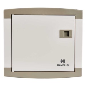 Havells SP&N 4way Regal Ivory Single Door Distribution Board