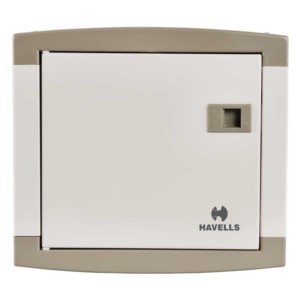 Havells SP&N 6way Regal Ivory Single Door Distribution Board