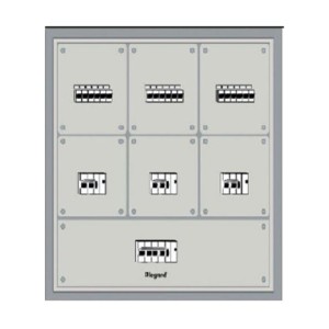 Legrand 4 way Ekinox 3 IP 30 - # IK 08 TPN DB - 7 segment DBs for 160A DP