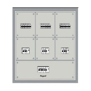 Legrand 8 way Ekinox 3 IP 30 - # IK 08 TPN DB - 7 segment DBs for 160A DP