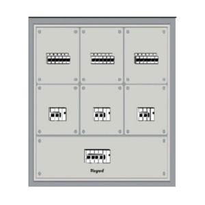 Legrand 12 way Ekinox 3 IP 30 - # IK 08 TPN DB - 7 segment DBs for 160A D