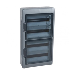 Legrand 18 modules x 4 rows Plexo3 boxes for DX3