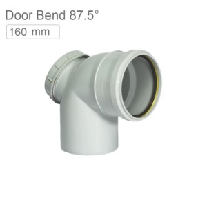 Supreme SWR Fitting Door Bend 87.5° (TS) Fix 'O' Ring 160mm RxSpg