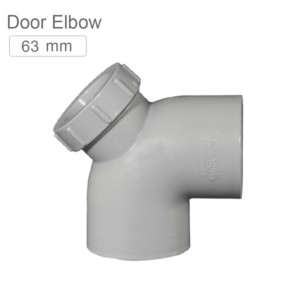Supreme SWR Fitting Door Elbow (TS) 63mm SxS