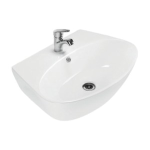 Somany Delta 600x430x160mm Wall Hung Wash Basin