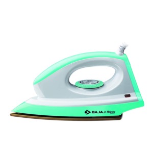 Bajaj Majesty Canvas Green Dry Iron Box